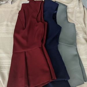 3 Elizabeth & Clarke Unstainable Tops (sz 2 - 4)